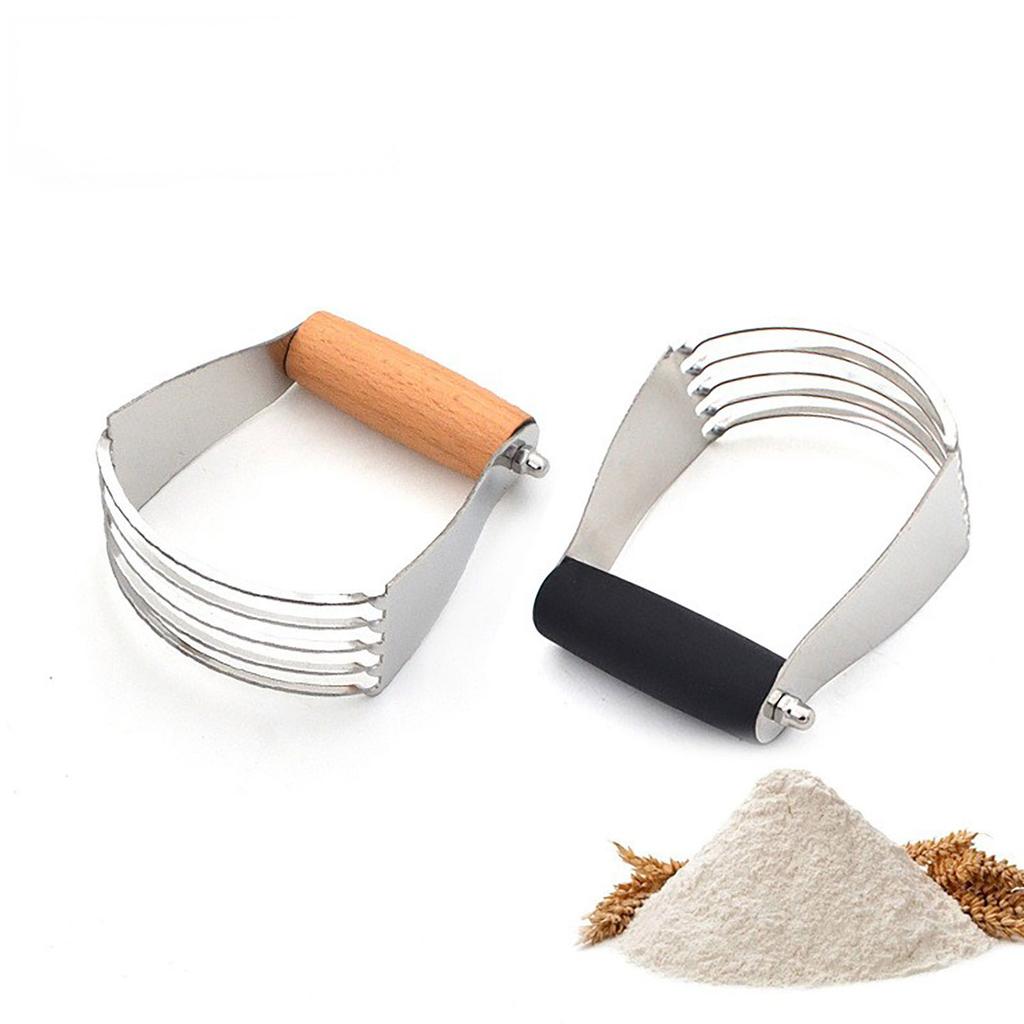 - Dough -, - Cutter Stainless Steel, Heavy Duty - - And Dough Cutter With Blades