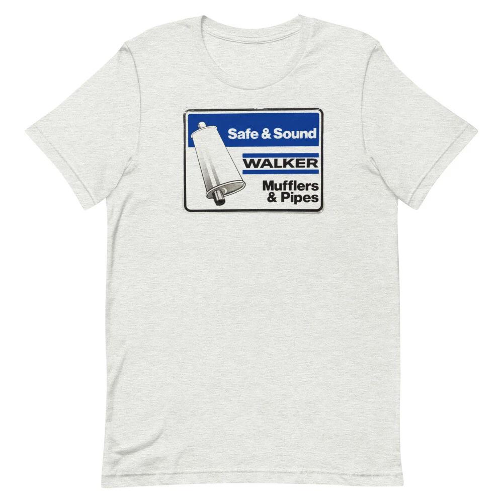WALKER MUFFLERS AND PIPES Vintage Style Short-Sleeve Unisex T-Shirt