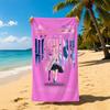 Hoshino Takanashi Blue Archive Towel Towel Soft Pool Gift For Travel Gym Shower Cool Camping Quick Dry Sports Large Beach Towel