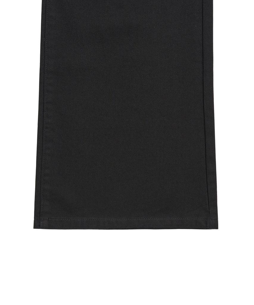 Pepeulli Mini Pocket Boots Cut Cotton Pants (Black)