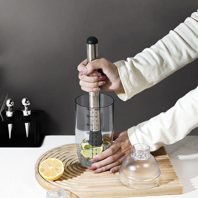 Stainless Steel Ice Breaker for Pounding Popsicles, Lemon Hammer, Hand-made Lemon Tea Tool, Household Ice-breaking Hammer