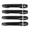 Carbon Fiber Style Door Handle Cover Trim for Subaru Legacy Levorg, Durable ABS Material, Protects the Door Handle, Easy To Install.