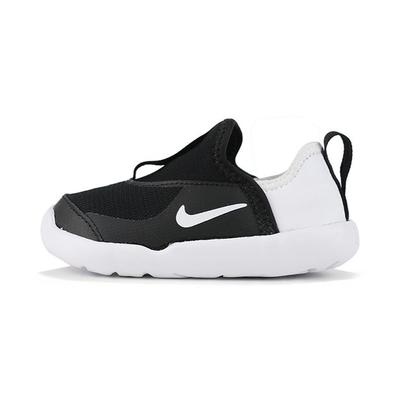 Lil' Swoosh Low Top Sports Casual Shoes Black White Infant And Toddler AQ3113-001