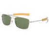 New American Army Military Optical Men Women Square Sunglasses Brand Design Luxury Fashion Vintage Rectangle Sun Glasses Eyewear