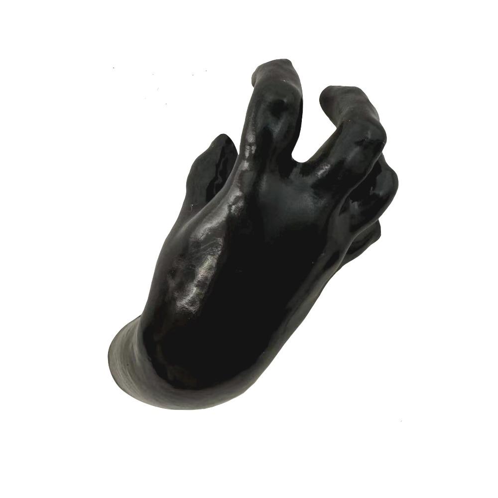 Fake Hand PVC Demon Hand Wall Mounted Creepy Design Ghost Claw Matte Finish Solid Body Spooky Prop Photo Background