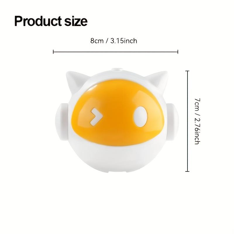 Automatic Cat Teasing Artifact, Intelligent Telescopic Cat Teasing Ball, Self-Hilarity, Electric Pet Toys, Hanging Cat Teasing Toys, Without Battery