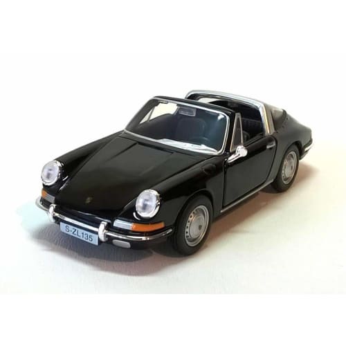 Bburago 1/32 Scale Porsche 911 Targa Open-Top Spider 1967 (Black)