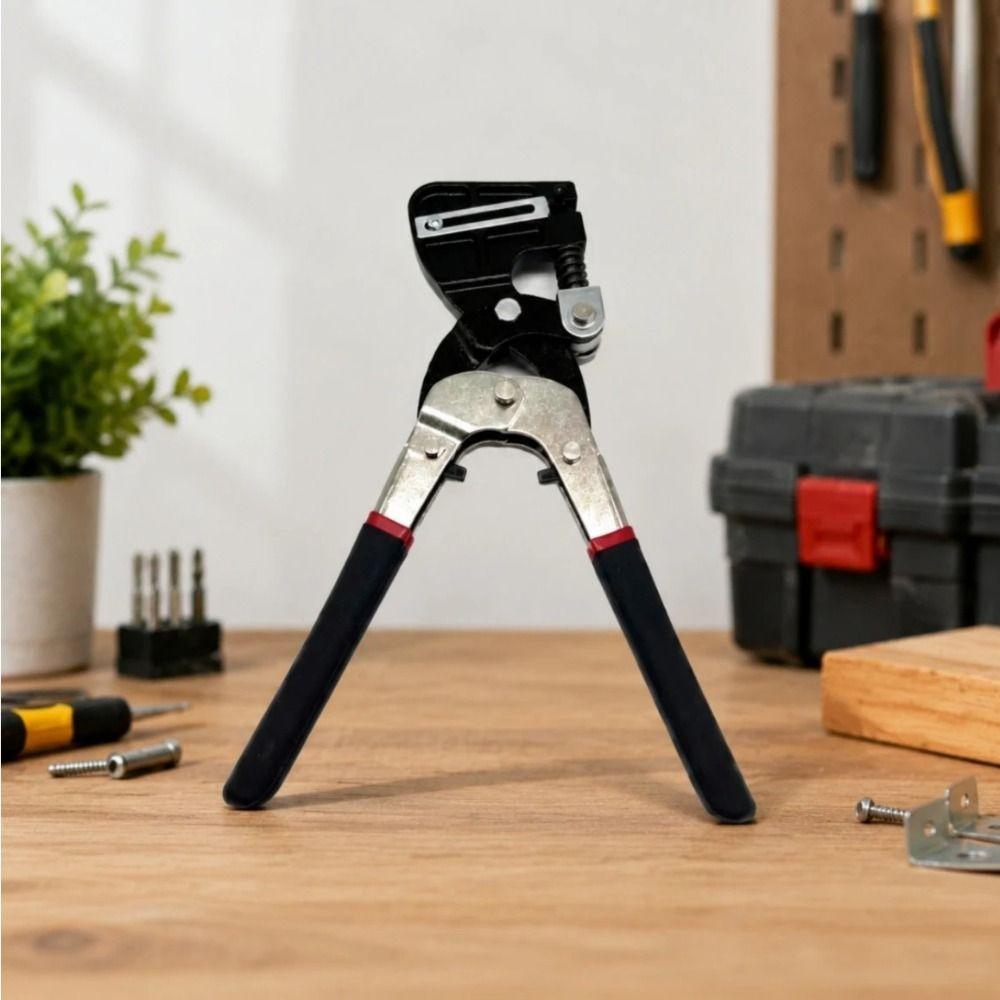 Stainless Steel Sheet Metal Hole Puncher Professional Punching Pliers Ceiling