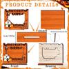 Creative Wood Photo Frame Happy Halloween Design Tabletop Photo Display Rack  Living Room