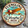 Vintage 8x8 Inch Metal Tin Sign Yuengling Beer Wall Decor Pub Man Cave Art