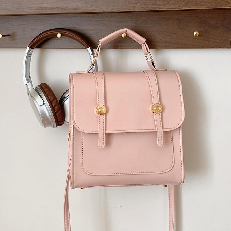 Large Capacity Fashion College Style Simple Temperament Autumn Foreign Style Casual Women Single Shoulder Backpack