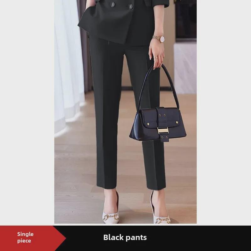 Costume d'été pour femme: Tenue professionnelle élégante pour directeur d'hôtel, petit blazer haut de gamme, tenue de soirée