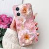 For OPPO Reno7 Z 5G / Reno8 Z  5G Elegant Floral Butterfly Phone Case For Oppo Reno 7Z 8Z 5G Soft Silicone TPU Cases