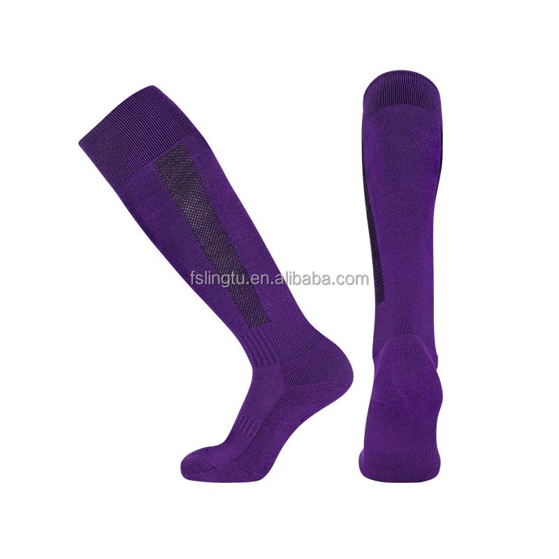 Long Tube Compression Elastic Sports Socks for Men and Women for Winter Running Cycling Yoga-Winter Calf Socks