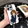 K-K-ON Music Y-Yui H-Hirasawa-yh  Phone Case For iPhone 17,16,15,14,13,12,11 Plus,Pro Max,XS,Colorful Silver Black Cover