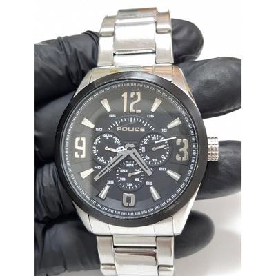 Used [Used Watch] POLICE Atlanta Chronograph Black Dial Men's Quartz Watch Real Estate
