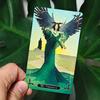 Dark Wood Tarot Deck In Russian Language 10.3*6cm 78 Pcs Cartoon Tarot Cards Based On Rider System