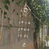 Rainbow Crystal Pineapple Sun Catcher Pendant: Indoor Window Hanging Ornament