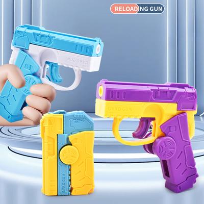 Transforming Fidget Spinner Gun Funny Toys Automatic Reloading Mini Toy Office Adult Stress Relief Creative Gift Kid Friendly Entertaining Play Safe