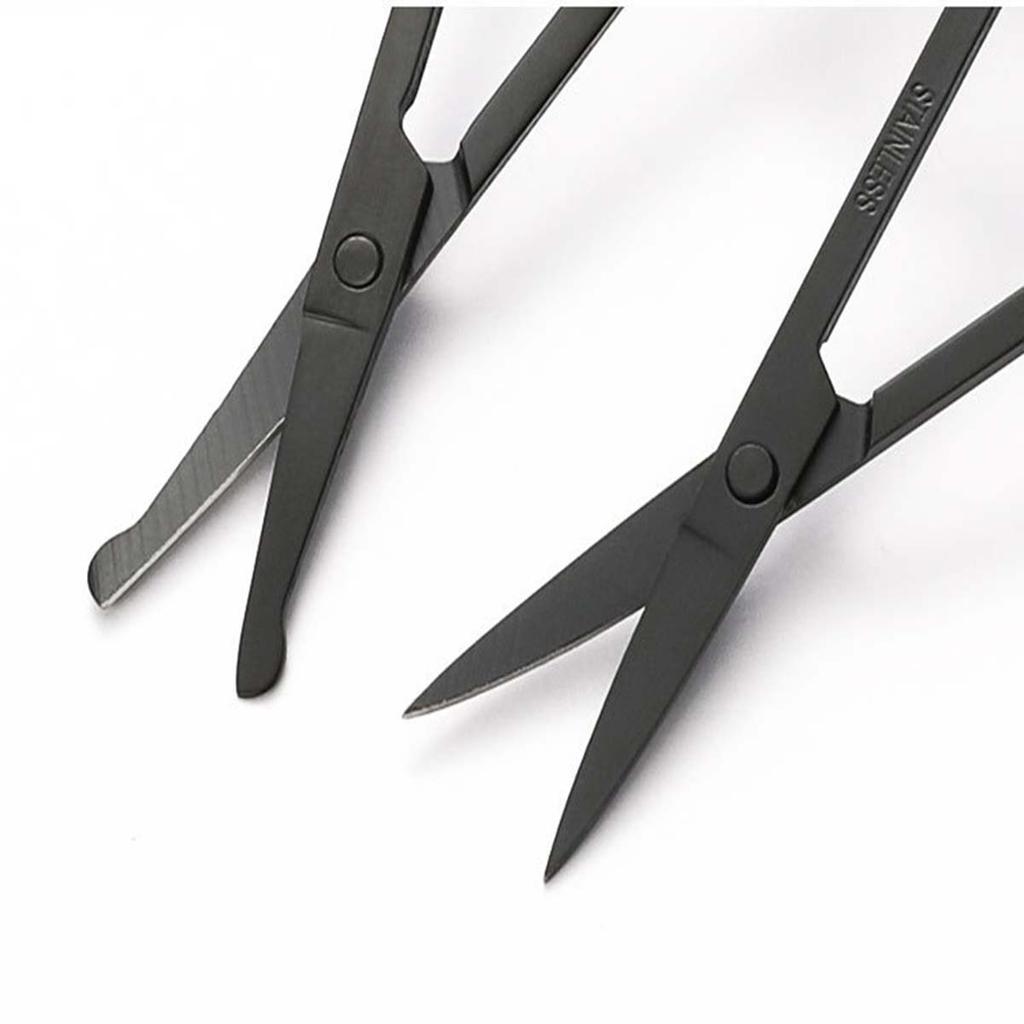 Stainless Steel Small Nail Tools Eyebrow Nose Hair Scissors Cut Manicure Facial Trimming Tweezer Makeup Beauty Tool