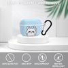 Cute Small Animal Rabbit Anime Airpods Pro2 Case Cute Character Airpods Pro 2nd Generation Case Portable Airpods Cover with Carabiner Pro Earphone