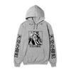 High-Rise Invasion Sniper Mask Hoodie Unisex Fleece Sweatshirt Japanese Vertical Text Black White Manga Anime Pullover