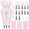 43-Piece Cake Decorating Set With Stainless Steel Tips TPU Piping Bags Scraper Buttercream Frosting