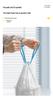 Extra-Thick No-Tear White Drawstring Trash Bags, Large Size for Kitchen