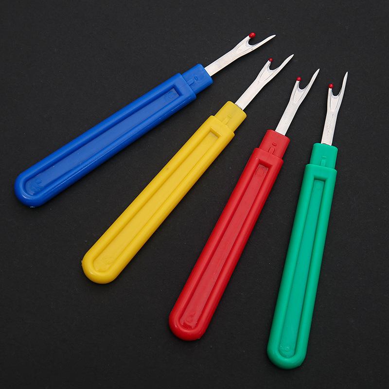 Plastic Handle Seam Ripper Thread Cutter Stitch Remover Tool DIY Sewing Unpick Stitch Removal Craft Accessory