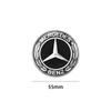 WXAKF1 2025 New For AMG Car For Mercedes benz AMG 1Pcs 3D Car Flat Hood Emblem Front ABS Badge Logo For Mercedes Benz AMG W212 W213 W20
