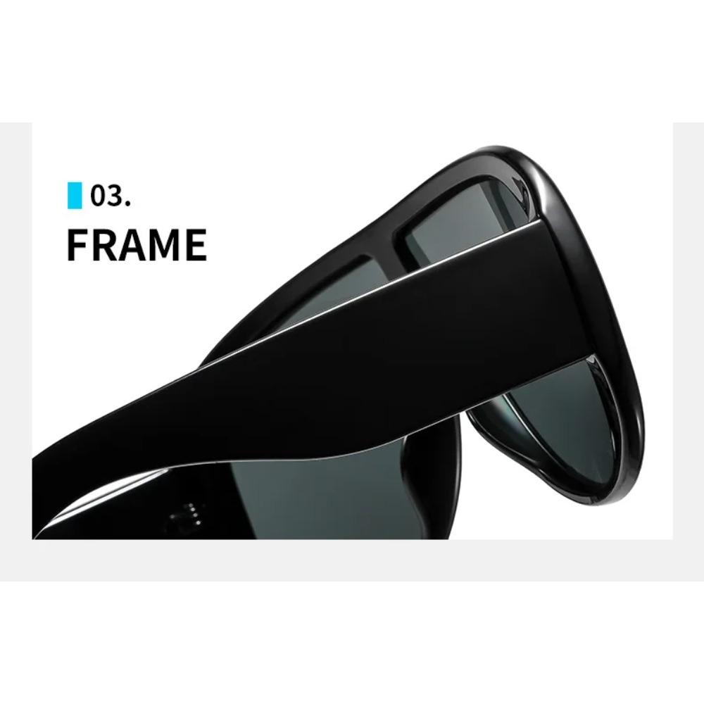 2026 New Fashion Oversized Frame Sunglasses Premium Trendy Sun Glasses UV Protection Eyewear Classic Driving Shades