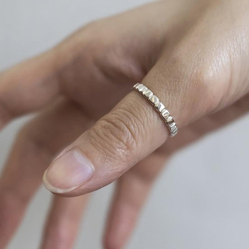 

ANOTHER CELL GLASS BRICK RING 17