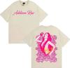 2026 Hot Addison Rae Hot Sale T Shirt Men Women Trendy Music T-Shirts Pure Cotton Crewneck Hip Hop Y2K Tees Shirts Streetwear