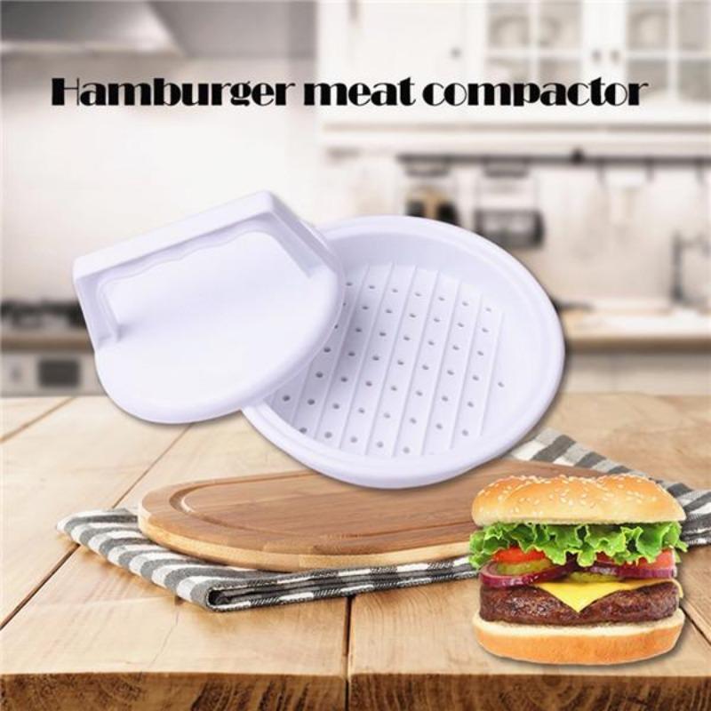 Hamburger Press Food Grade Plastic Hamburger Meat Beef Grill Burger Press Patty Maker Mold Kitchen