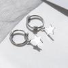Minimalist Cross Ear Buckle Women's Temperament Versatile Love Design Niche Vintage Elegant Everyday Ear Jewelry