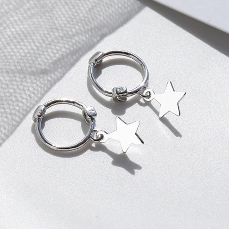 

Simple Exquisite Cross Ear Buckle Minimalist Temperament Hundred Models Love Earrings Niche Vintage Ladies Accessories Elegant Jewelry
