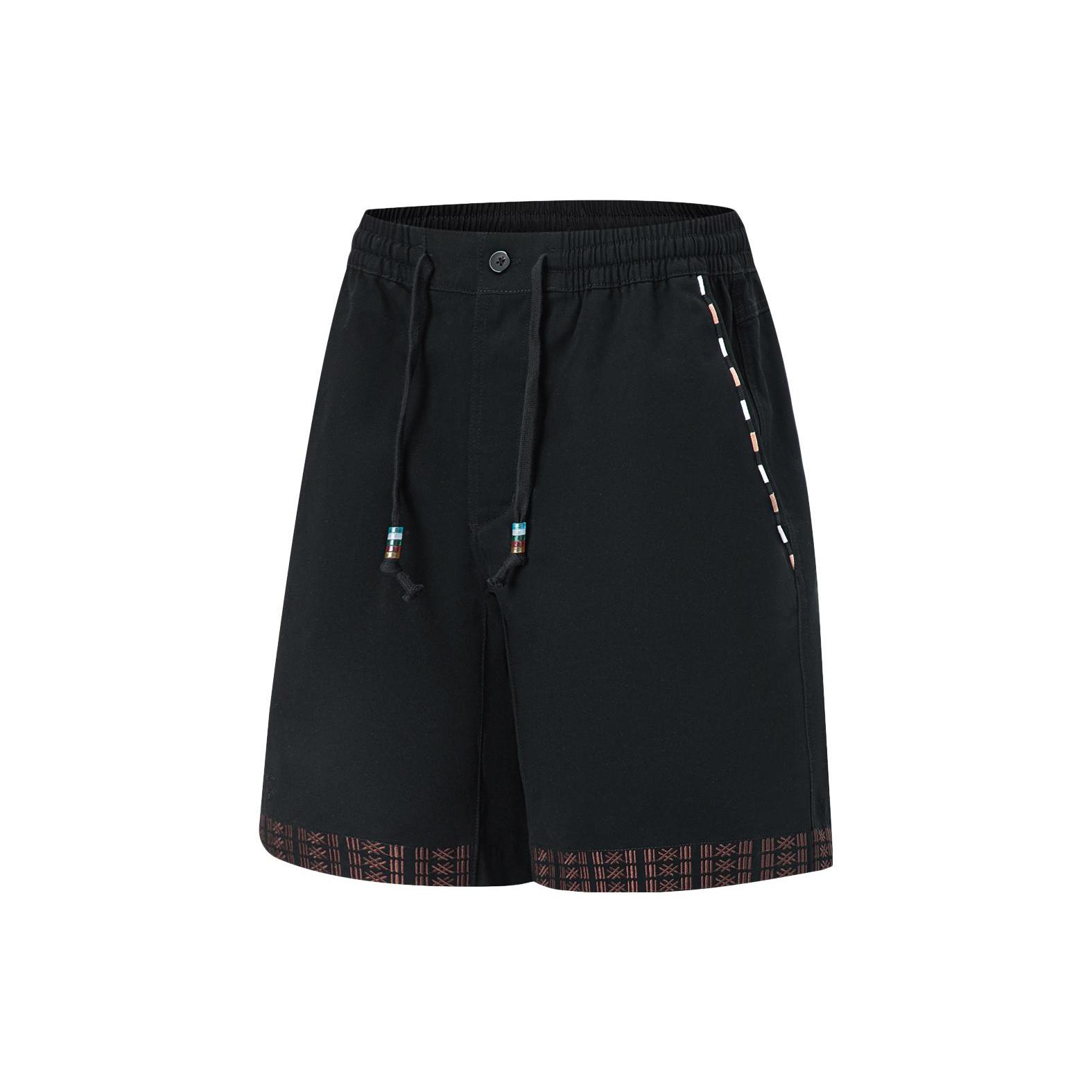 Спортивные шорты Li Ning мужские черные средние AKST683-2
