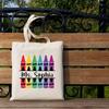 Personalized Teacher Canvas Tote Bag Custom Canvas Bags Appreciation Gift Back To School for Teachers' Day Graduation Decorate