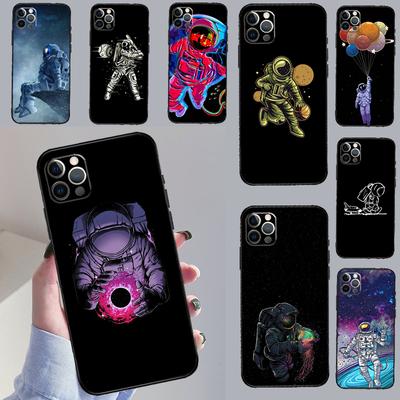 Tecknad RymdAstronaut Fodral För Xiaomi 14 15 Ultra 13T 14T 15T 17 Pro Max POCO X7 X5 X6 Pro F5 F6 F7 F8 Pro Coque