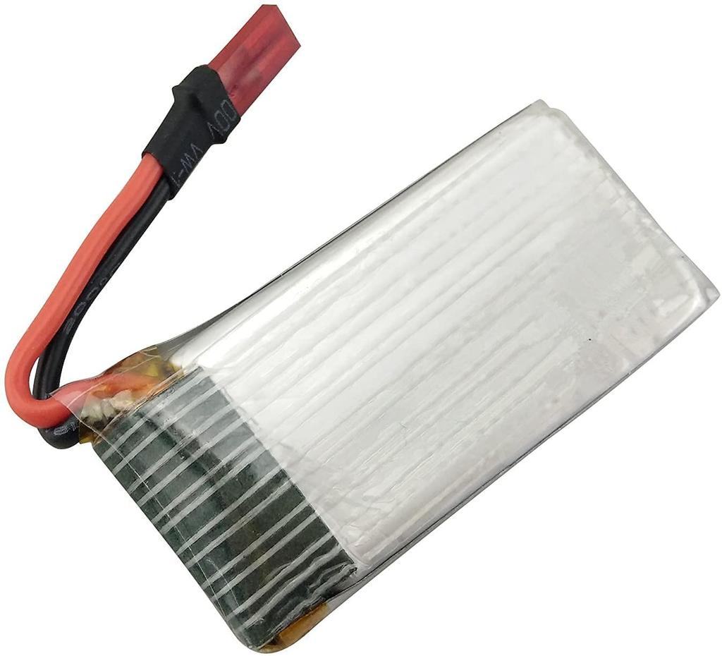 LiPo Battery Kit 4x 3.7V 850mAh with USB Charger | Compatible with Syma X56, X56W, X54HW, X54HC 50x26x9 Mm