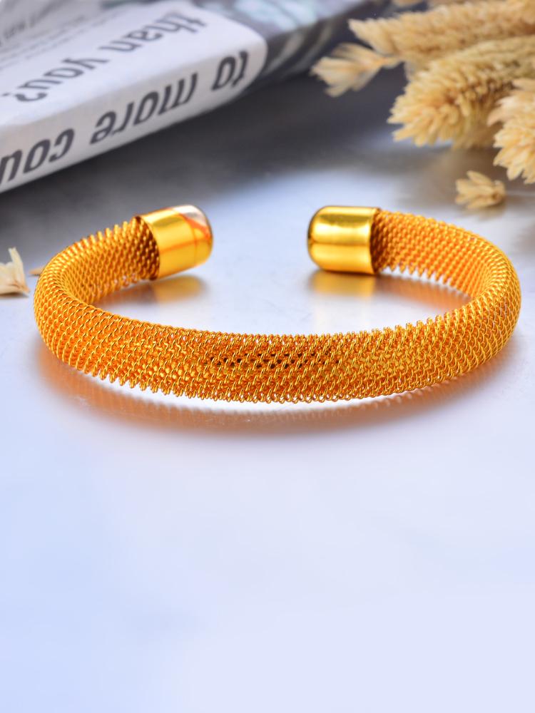Dubai Gold Color Bangles for Women Dubai Bride Wedding Ethiopian Bracelet Africa Bangle Arab Jewelry Gold Charm Bracelet