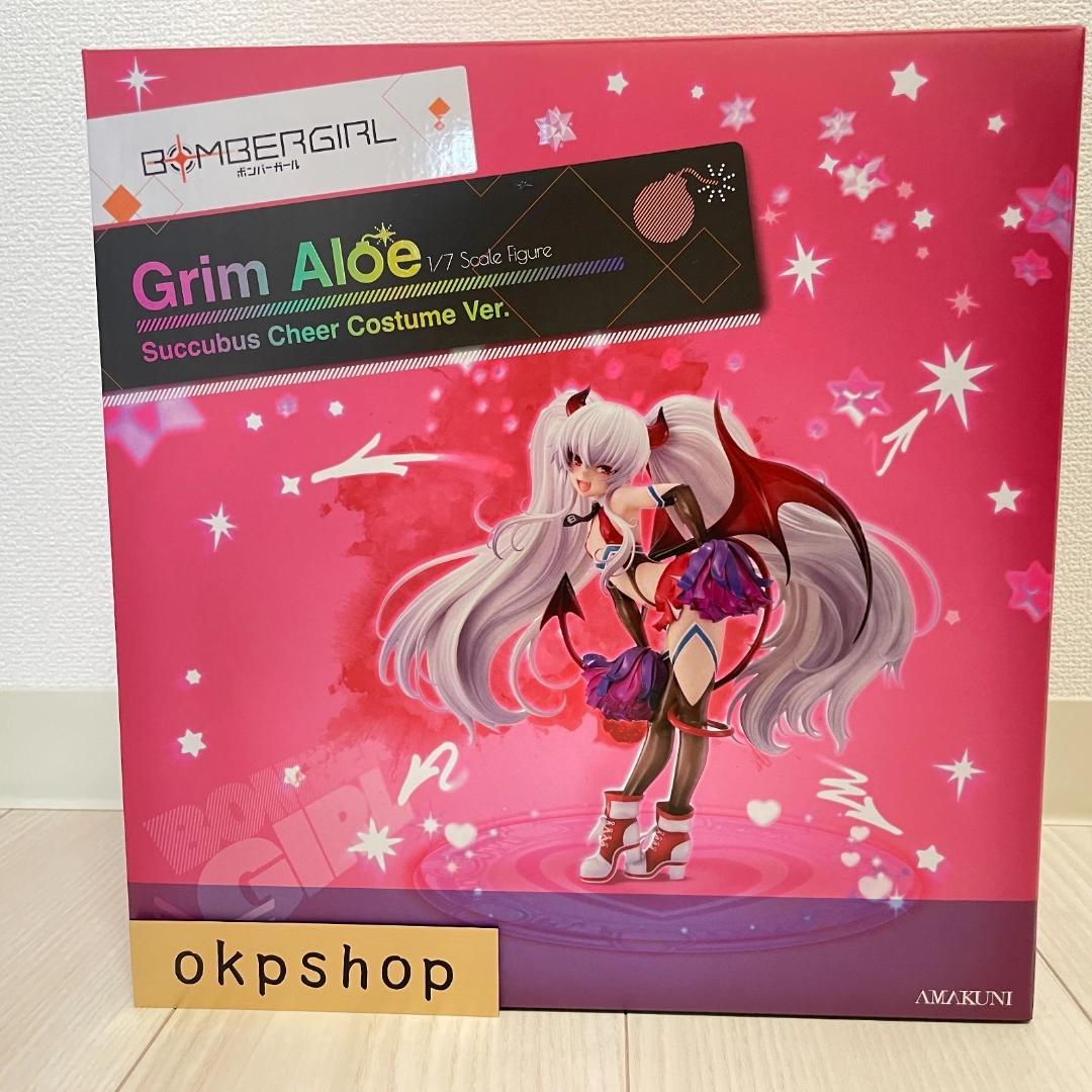 

[USED] Bomber Girl Grim Aloe Succubus Chiacostume Figure AMAKUNI