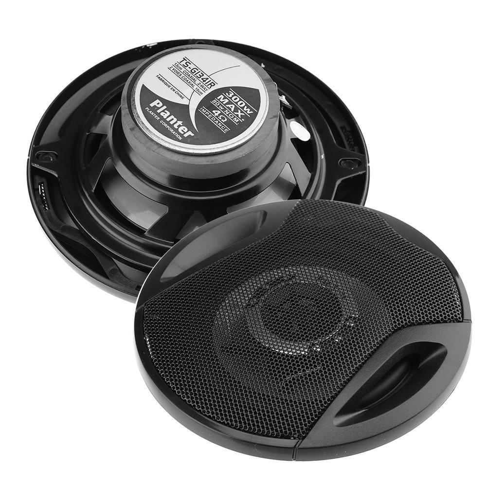 Buy 2pcs 5 Inch 300W 2 Way Car Coaxial Speakers Auto Audio Bass
