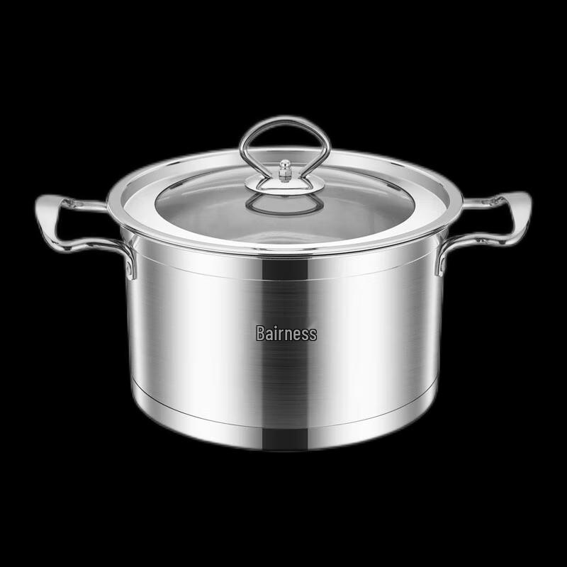 Boernice 20cm Stainless Steel Soup Pot