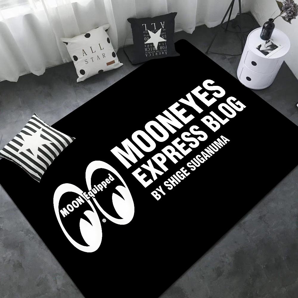 Mooneyes Door Mat Washable Non-Slip Living Room Sofa Chairs Area Mat Kitchen Welcome Doormat