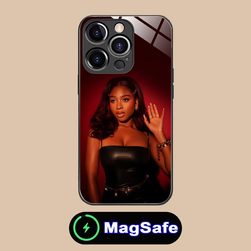 

Normani Kordei Glass MagSafe Mobile Phone Case for iPhone 17 16 15 14 13 12 11 Air Pro Max Plus Mini Colorful Cover iPhone 11 Pro Max
