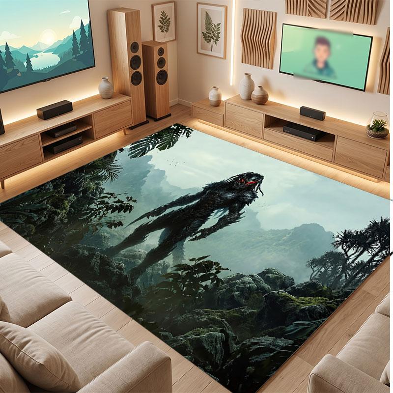 Predator Rug Soft Thick Non Slip Floor Carpet for Bedroom Living Room Home Decor