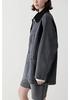 Women's Spring 2026 Stretch Cotton Lapel Denim Jacket