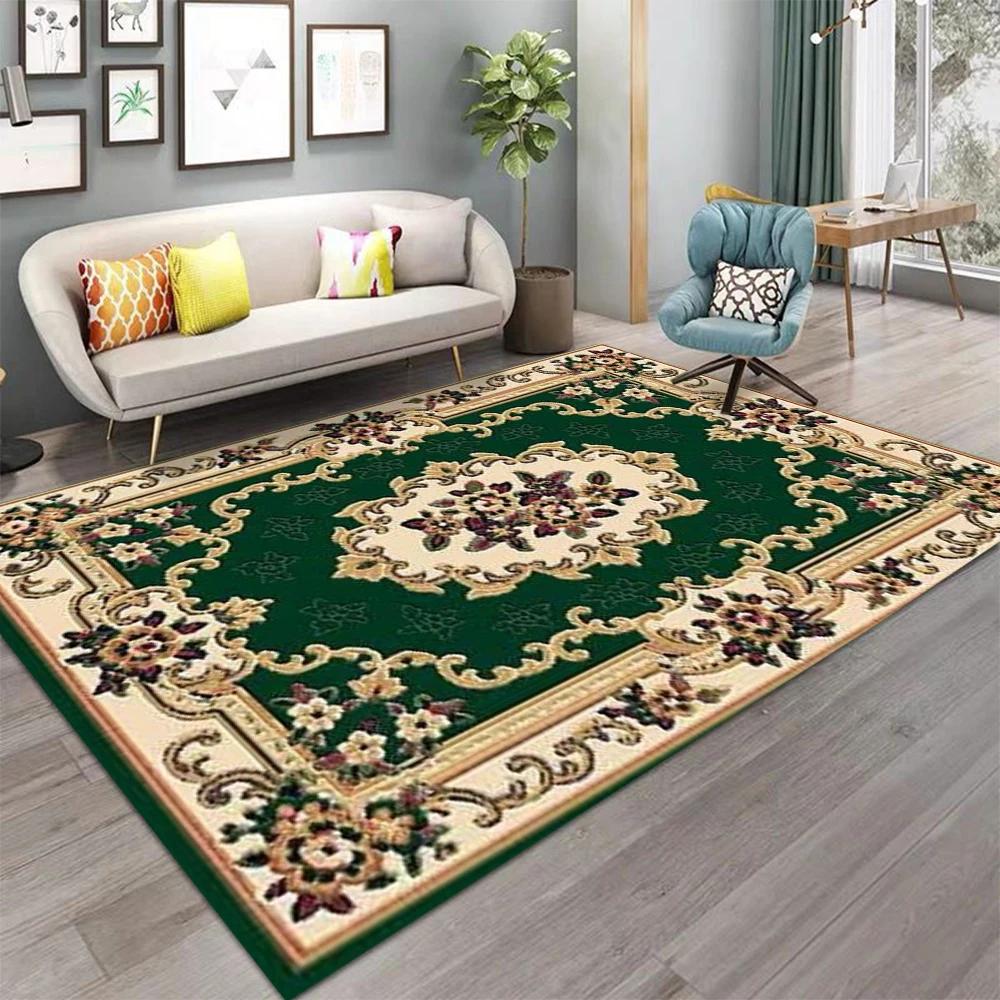 High Quality Carpet Retro Persian Bedroom Bedside Blanket Household Ethnic Style Coffee Table Floor Mat Sofa Blanket