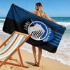 Atalanta BC Logo Print Beach Towel, Large Soft Quick Dry Towel for Beach Camping Swimming